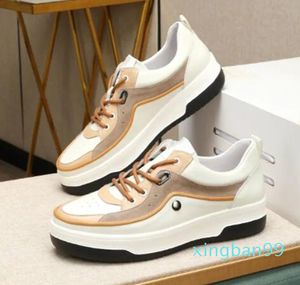 Erkekler Rivoli Sneaker Boot Fashion Mean Mean Shoes Lüksemburg Beraber Sezunalar Yüksek Runner Düz Eğitmenler Gerçek Deri