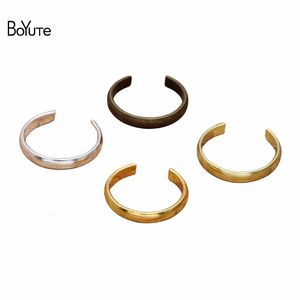 BoYuTe Custom Made 500 Pieces/Lot 20*M Metal Brass Simple Ring Materials Handmde DIY Jewelry Accessories Wholesale 240109