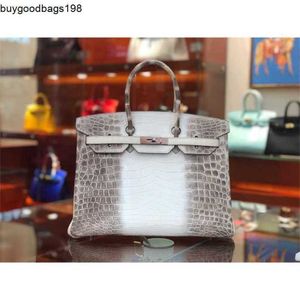 Designers Handbags Himalayans Bags Designer Old Craftsmans Handmade Wax Thread Crocodile Leather Handbag 25 30cm Himalayans Bag Large