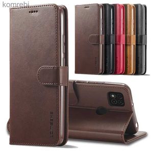 Custodie per cellulari Custodia per Redmi 9C Custodia in pelle Custodie per telefoni vintage per Hoesje Redmi 9C Custodia Flip Magnetic Wallet Cover per Redmi 9C CoverL240110