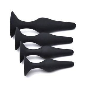 4pcsset silicone anal plug butt plug expansor aberto vibrador massageador de próstata dilatador anal masturbador masculino gspot massagem brinquedo bunda x8763859