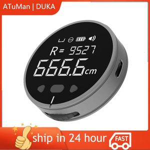 Duka Atuman Q Electric Ruler Distance Meter Tape HD LCD Screen Ruler Tools Tape Curve Oregelbundet objekt 240109