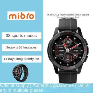 Watches Xiaomi Smart Watch Mibro Xiaoxun X1 Smart Watch Waterproof Multi Language International Sports Monitoring Par Watch äkta