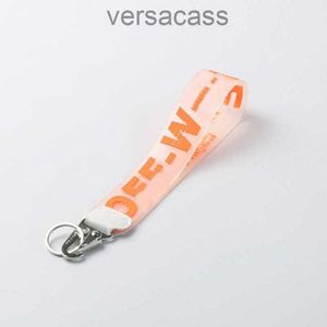 Key Chain Offs White Luxury Rings Keychains Clear Rubber Jelly Letter Print Keys Ring Fashion Men Women Canvas Keychain Camera Pendant Beltqvj Rt Ehjt 2suLKLQ IOKM