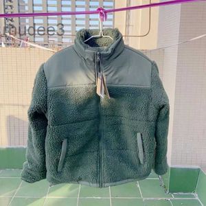 Jaqueta de lã puffer rosto sherpa feminino falso shearling outerwear casacos feminino camurça pele do casaco masculino 36 9ws7