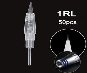 50st Tattoo Needles 1rl Charmant I Permanent Makeup Machine Pen Needle For Eyebrows Microblading Eyeliner Lip Mts Beauty Instrume2995000