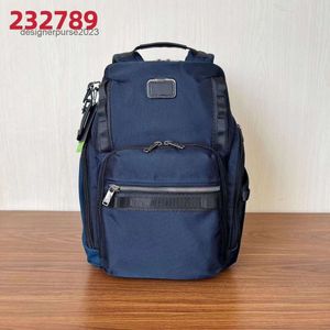 Компьютерный функциональный рюкзак дизайнер Mens Tumiis 232789d Business 2024 Bookbag Bags Ballistic High Caffic