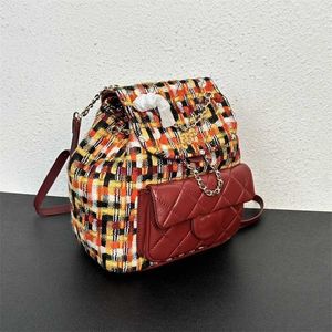 New Autumn Luxury Bag Design e Winter Women's Zackpack Fashion