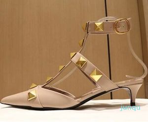 Mulheres vestido sapatos de marca de moda couro salto alto weding sapato feminino designer sandálias senhoras confortáveis casuais sapatos base plana bombas