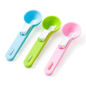 Spoons 240Pcs/Lot Ice Cream Spoon Food -Grade Plastic Dig Ball Watermelon Fruit Digging Spherical Shape Drop Delivery Home Garden Ki Dhmrp