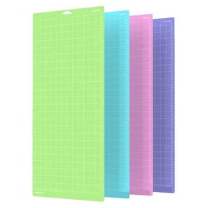 マシン4 3pcs cricut plate inch mat cricut/cameo置換のためのJoy 12x4.5マットベース接着切断彫刻240109