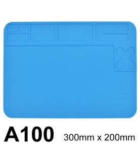 A100 A200 Blue Repair Pad Pad insulation Silicon Sildering Sildering Mat منصة عمل BGA Station8448868