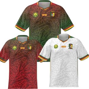 Cameroon 23-24 Thai Quality Soccer jersey shirts 10 ABOUBAKAR 20 MBEUMO 12 TOKO EKAMBI 8 ANGUISSA 23 ONANA 22 MBEUMO 3 NKOULOU kingcaps dhgate Discount Design sports