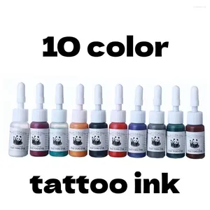 Tatueringsfärg 5 ml bläck pigment kroppskonst skönhetsfärger makeup levererar semi-permanent ögonbryn för färg
