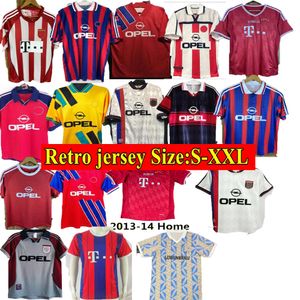 Camisas retrô do Bayern de Munique 94 95 96 97 98 99 00 01 MARADONA final ELBER Pizarro SCHOLL Klinsmann Matthaus 1997 1999 Lizarazu Muller ROBBEN Schweinsteiger Klose