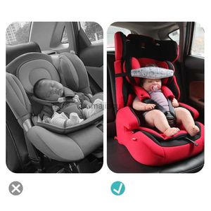 Pillows Infant Baby Car Seat Head Support Children Belt Fastening Belt Boy Girl Playpens Sleep Positioner Baby Saftey Pillows KF139L240105