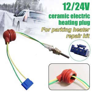 New 12V/24V Ceramic Glow Plug Parking Heater Part For Boat Car Truck Accessories For Eberspacher D2 D4 D4S Heater Accessories 10Pcs