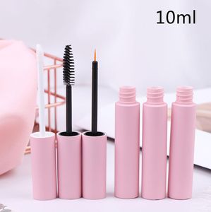 10 ml rosa läppglansrör tomma lipbalmflaskor eyeliner mascara kosmetisk förpackningsbehållare 3 stilar8975421