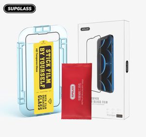 Supglass Full Ab Glue Antiglare 3D 25D 9H Temered Glass Screen Protector for iPhone 13 12 Mini Pro Max 11 Phone Proptors Film7340909