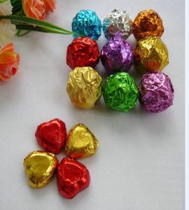 300Pcs Lot 15x15cm Colorful DIY Baking Foil Wrapper for Party Chocolates Sweet Candy Package Paper Square Tin Foil3691676