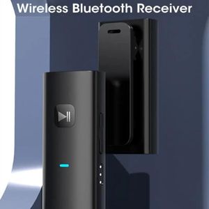 コネクタA90ワイヤレスアダプターBluetooth 5.0レシーバー3.5mmジャックイヤホンBluetooth Aux Audio Music Transmitter for Car PCヘッドフォン