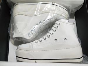 Plamy najlepsza jakość designerskie trenerzy Kurt High Top Canvas Sneakers Luksusowe buty R13 platforma moda gumowa trampka na zewnątrz buty rekreacyjne