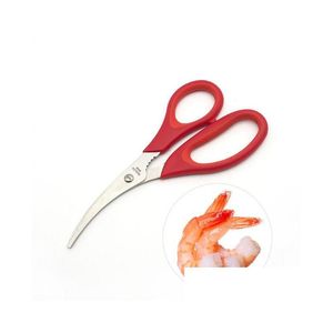 Other Kitchen Tools 200Pcs Creative Household Item Lobster Shrimp Crab Seafood Scissors Shears Snip Shells Tool Drop Delivery Home G Dhu1O