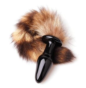 Bondage Sex toys For Women Love Faux Fox Tail Butt Anal Plug Sexy Romance Adult sex R4105148172