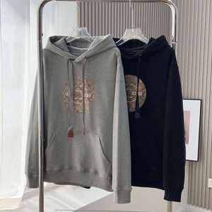 Kadın Hoodie Erkek Tasarımcıları Sweatshirts Koç Hoodies Mektup Baskı Pullover Uzun Kollu Üstler Yuvarlak Boyun Hoody Gevşek Gevşek Kazak Pamuk Kalın Streetweaers