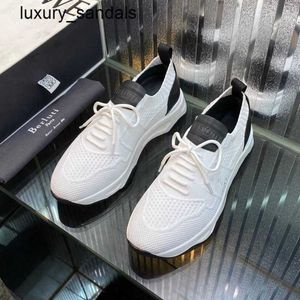 Berluti Sneakers buty męskie cień Kint skórzana trampka Berlu Nowe męskie dzianinowe sport z ciemnym wzorem lekki i oddychający jeden krok Lazy RJ