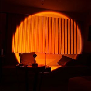 Crie uma vibração mágica do pôr do sol com este projetor de luz noturna LED - perfeito para quartos de crianças e decoração de casa!