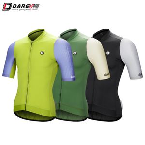 Darevie itália camisa de ciclismo masculino macio feminino verão pro equipe respirável camisa de ciclismo de secagem rápida antiderrapante camisa de ciclismo 240109