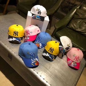 2024 Nuovo berretto da baseball ricamato per ragazzi e ragazze a quattro colori con fulmini Little Monster