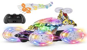 Roclub Graffiti Remote Controlc Car RC Cask Tipper S z 360 Rolling Dancing 24 Ghz Toy for Kids Boys Girls 2110276677485