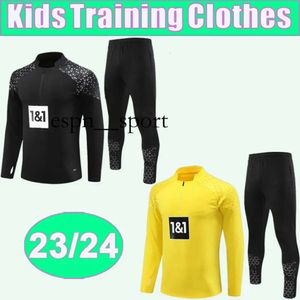 espnsport 23 24 REUS BELLINGHAM REYNA Kids Training Wear Terno Camisas de futebol HALLER BRANDT SULE ADEYEMI MALEN SCHULZ MOUKOKO Camisas de futebol Uniformes