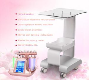 Beauty cart Korea small bubble vanadium titanium table instrument base storage shelf bracket beauty salon6252241