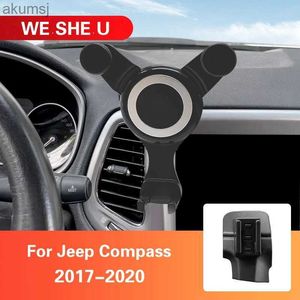 Suporte para montagens de telefone celular para o seu telefone celular Suporte para celular paraJeep Grand Commandor Renegade Wrangler Rubicon Cherokee Compass Acessórios para automóveis YQ240110