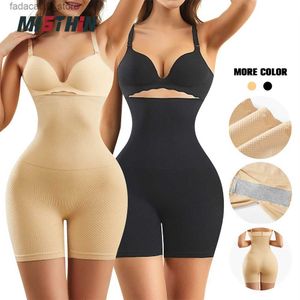 Midja mage shaper misthin kvinnor hög midja mage kontroll body shaper smal midja magen rumpa lyftande kvinnlig boyshort larg slant reducerande korsett q240110