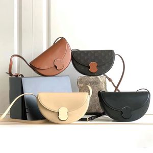 Trionfi per adolescenti Luxurys mezza luna sacchetta da sella da donna Croissant frizione clutch clutch tote pari a mezzaluna manela borsetta borsetta borsetta borse