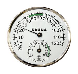 5 بوصات مقياس الحرارة الهاتفية الرطبة المعدنية السكن الساونا غرفة الرطوبة 4119781