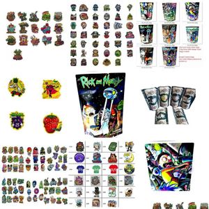 Verpackungstaschen Großhandel Verpackungstaschen Rick And Morty Ram Maylar Bag Square Stand Up Backpack Boyz Pastic Zip Lock Packaging Soft Touch M Dhpj3