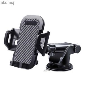 Cell Phone Mounts Holders One-touch Suction Cup Car Phone Holder Dashboard Windshield Cell Support Mobile Phone Stand GPS Holder In Car Mount Accessory YQ240110