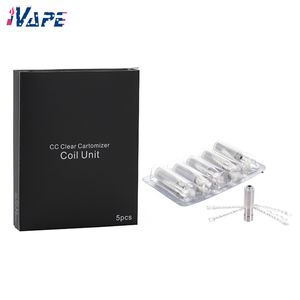 Kanger T2 Spulenköpfe CC Clear Cartomizer Spuleneinheit für T2 CC Clearomizer 1,8 Ohm 2,2 Ohm 2,5 Ohm Optionen 5 Stück/Packung