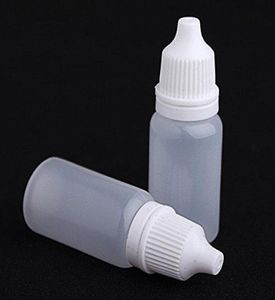 10g Eye Liquid dropper bottle small plastic eye drop bottle Dropper 10ml Empty Plastic Squeezable Dropper Bottles1247171