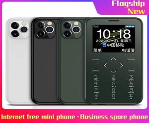 Original New SOYES 7S Plus Mini Card Mobile Phone Unlocked Quad Band 154039039 MTK6261M Cellphone UltraThin Fashion Childr6563510