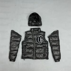 Corvidae jaqueta de inverno parkas destacável casaco usar topest qualidade original bordado calor jaquetas tamanho S-XL