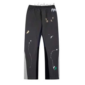 Best Gallerydept Mens Jeans Black Galleries Pants Depts Sweat Shorts Speckled Letter Print Women's Couple Loose Versatile Casual 0S94