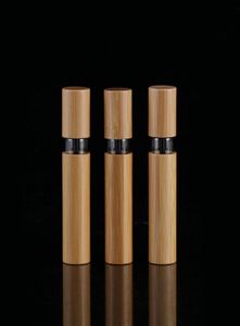 10ml full Bamboo mascara packing bottle refillable Tube mascaras brush empty packaging cosmetic container silicone brushes growth1175426