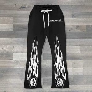 Brand Men Pants Streetwear Vertabrae Sweatpants Designer Pants Y2K Pants Mens Hip Hop Pants Vertabrae Gothic Wide Trousers Sweatpants 8827 2115