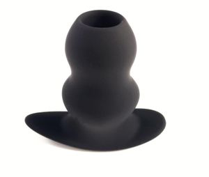 Small Medium Large For Select Soft Silicone Anal Butt Plug Prostate Massager Douche Eneme Head Hollow Anus Sex Toys Women Män S9245292597